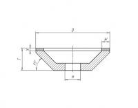 Круг 12А245 150Х20Х3Х40Х32 АС4 125/100 4163